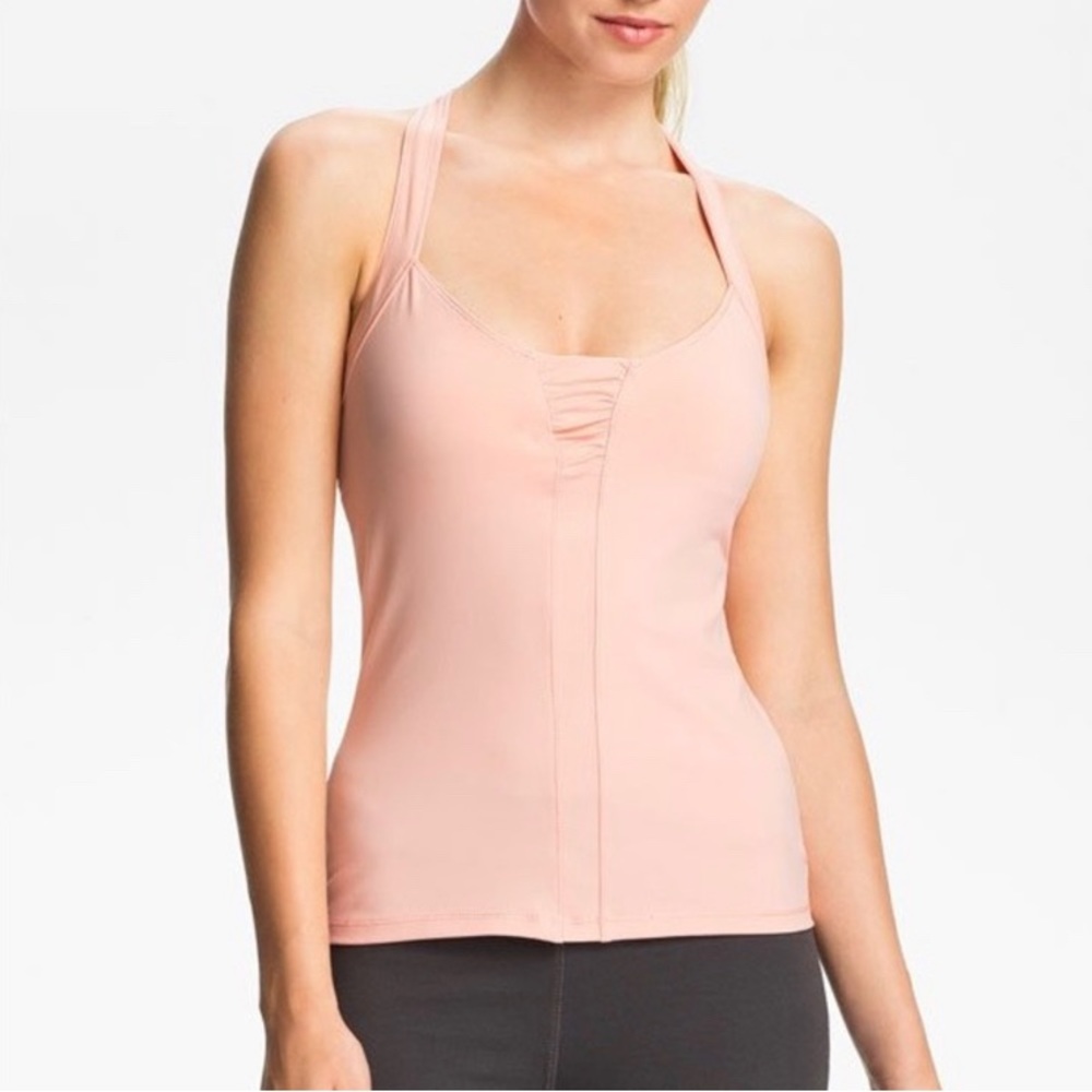 ALO Bliss Shirred Yoga Tank. Size S